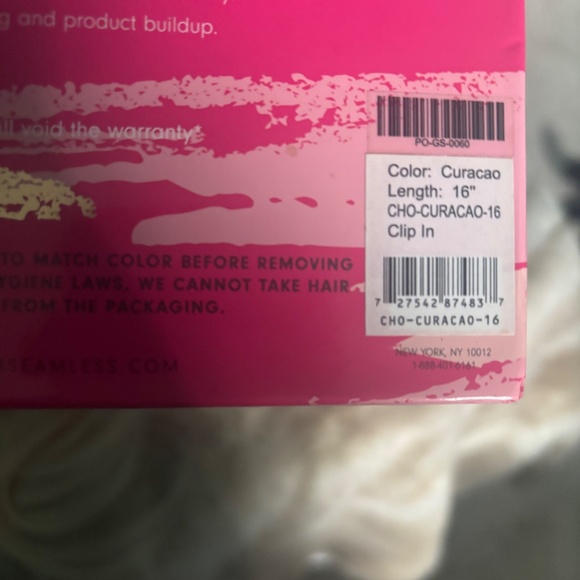 Glam Seamless extensions 16in Curacao - Picture 2 of 6